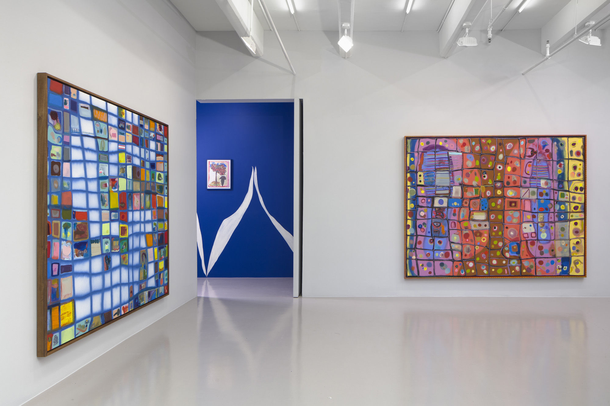 Installation View of Uman: I Love You After Everything at Nicola Vassell Gallery. Photo: Lance Brewer