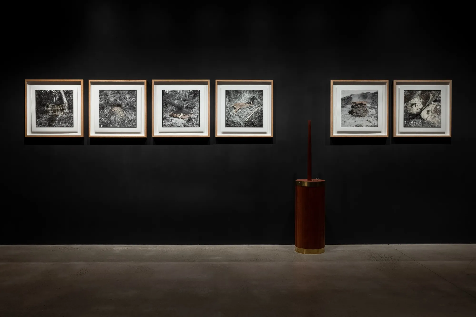 Installation view, &lsquo;James Tylor: Turrangka&hellip;in the shadows&rsquo;, UNSW Galleries, Sydney 2023 Photography: Jacquie Manning