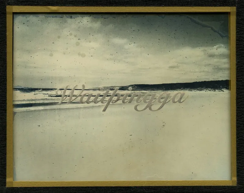 James Tylor We Call This Place (Waitpingga), 2020 daguerreotype with engraved text 10 x 12.5 cm