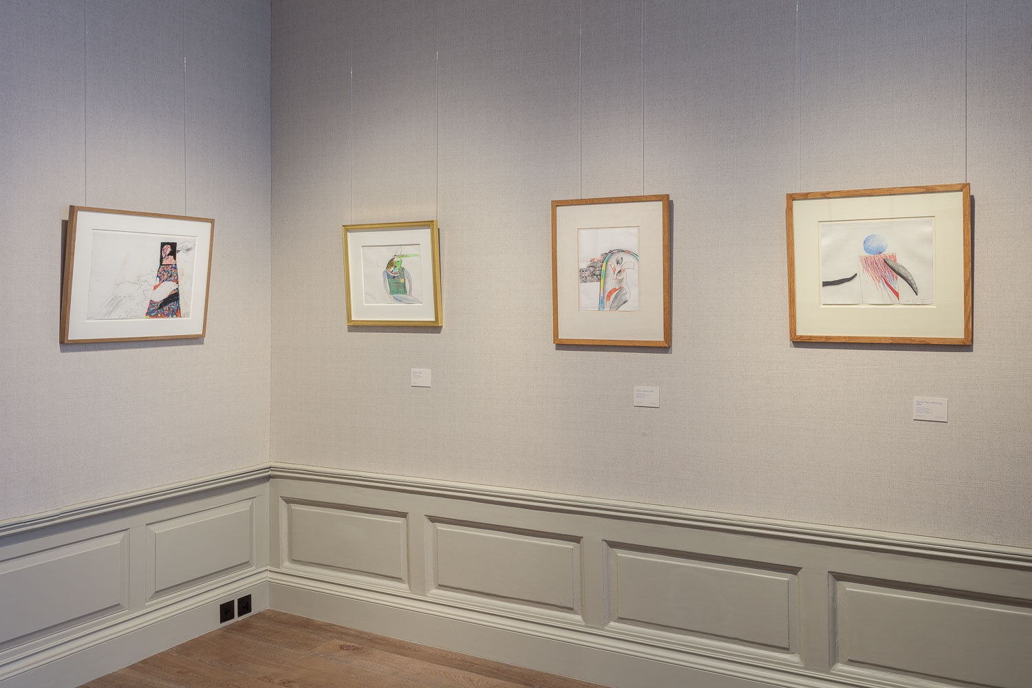 David Hockney, Early Drawings