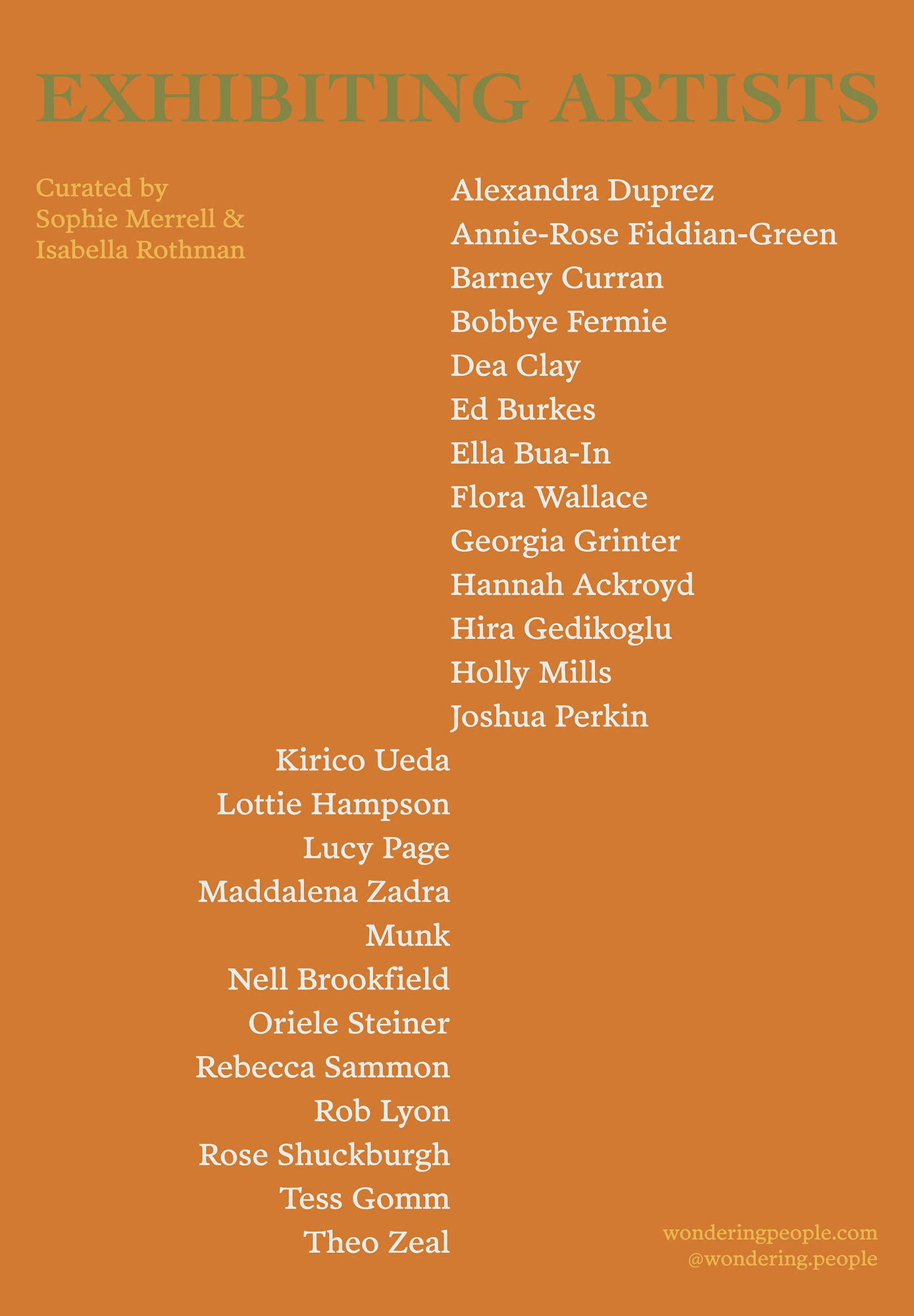 155A Hosts:Wondering People