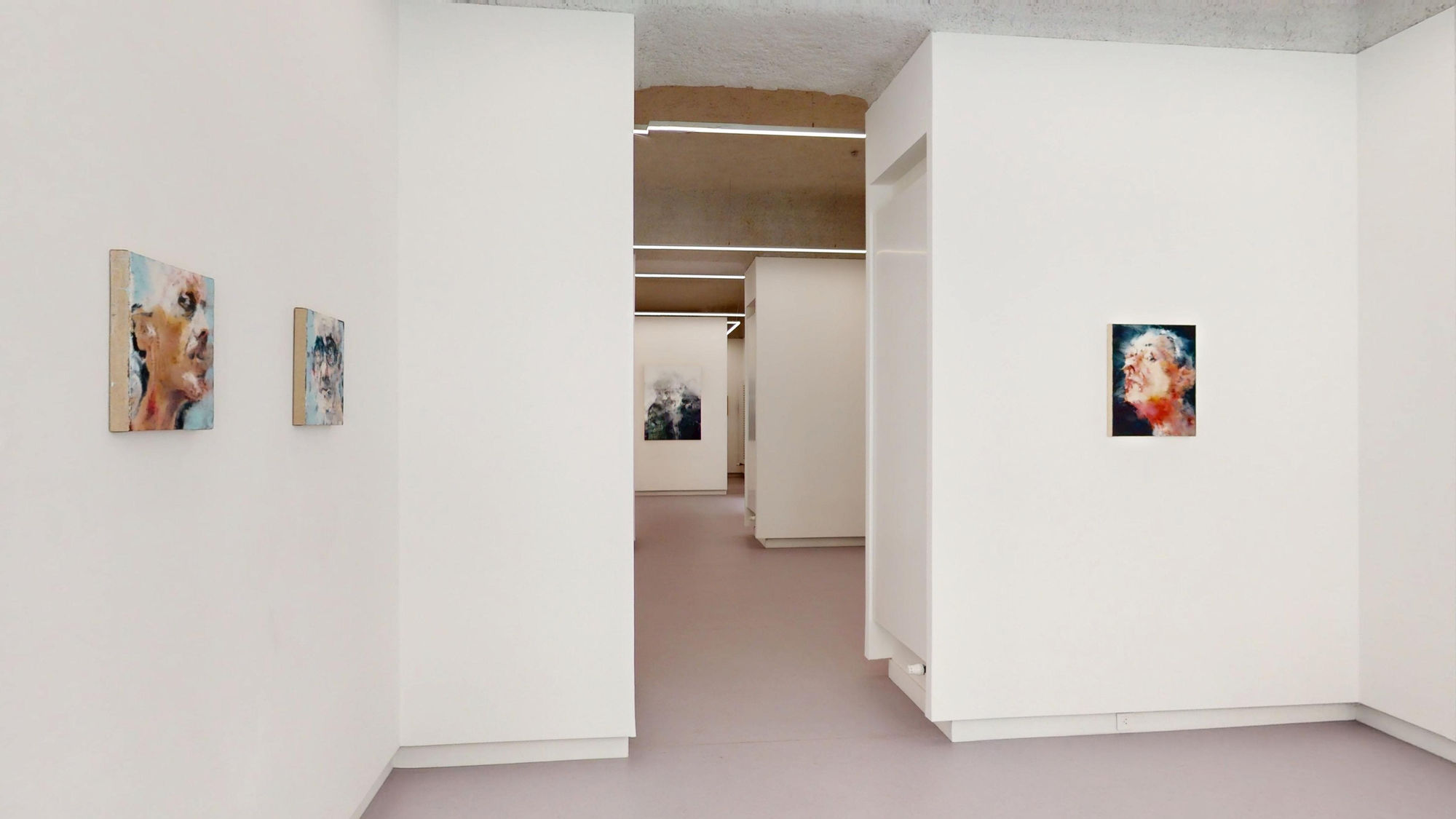 Philippe Cognée - Portraits - exposition personnelle - Oniris 2025