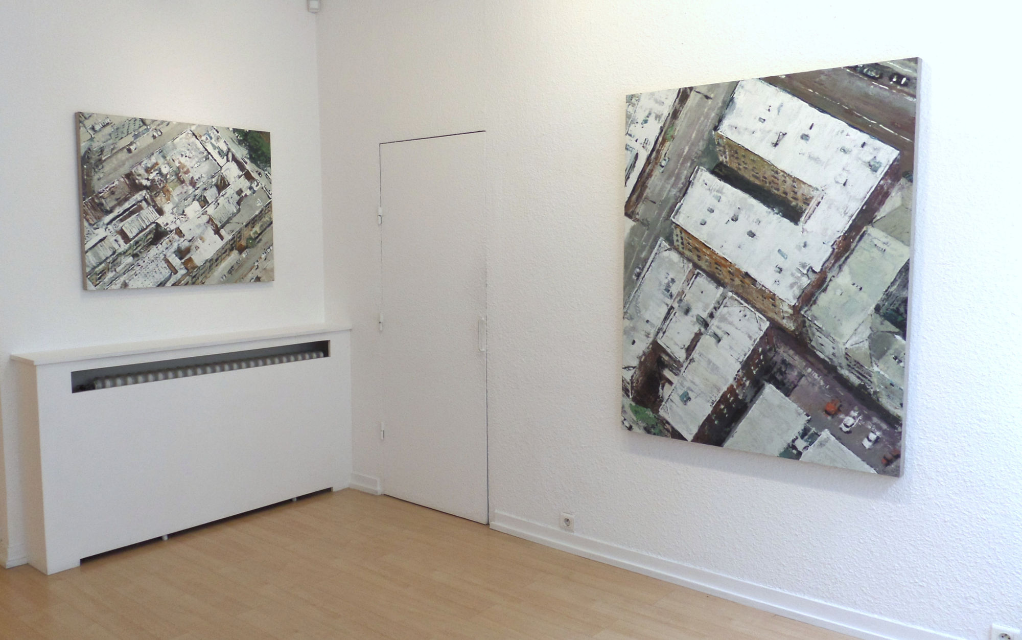 Philippe Cognée, Oniris 30 ans (avec Alberola et Mencoboni) - exposition Oniris 2016