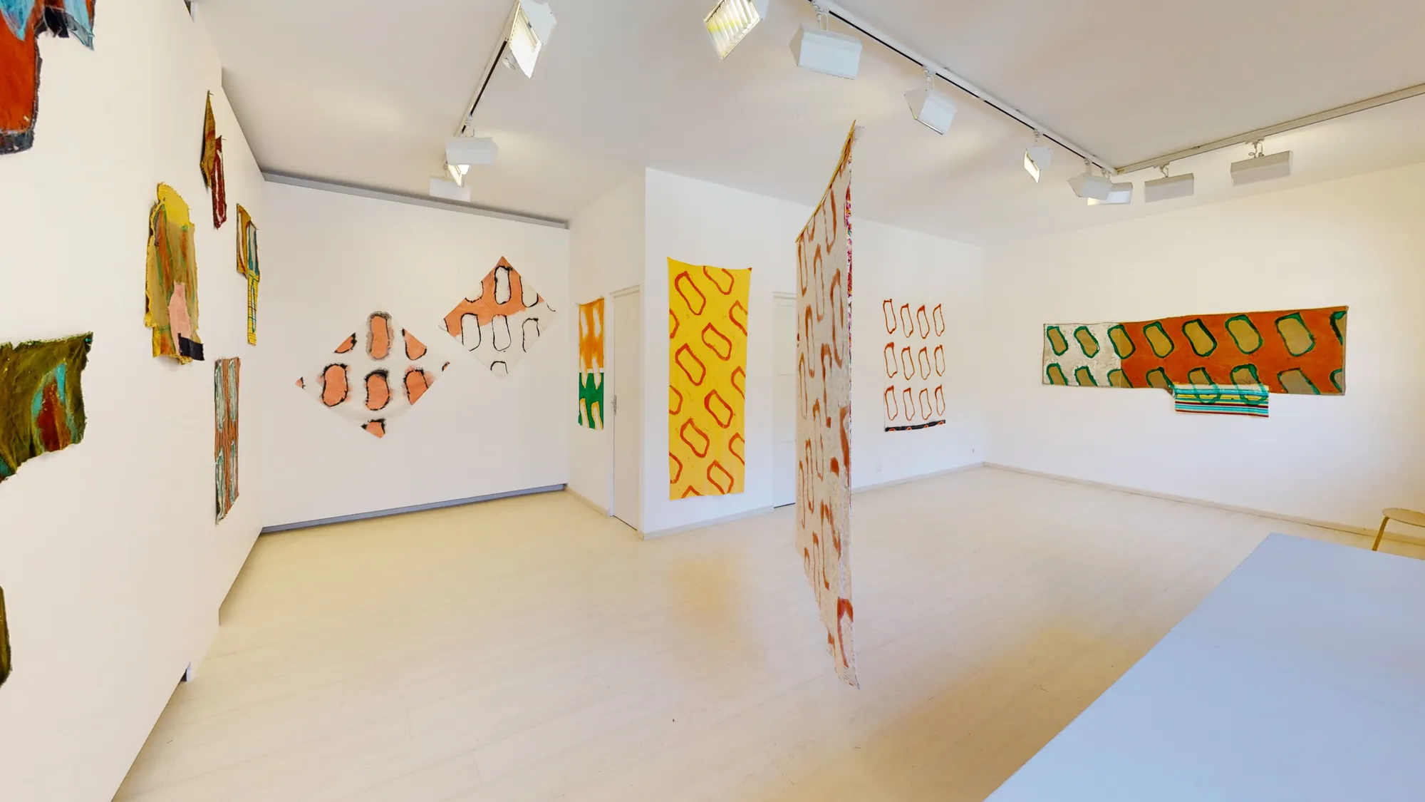 Claude Viallat, Peintures récentes - exposition Oniris 2023