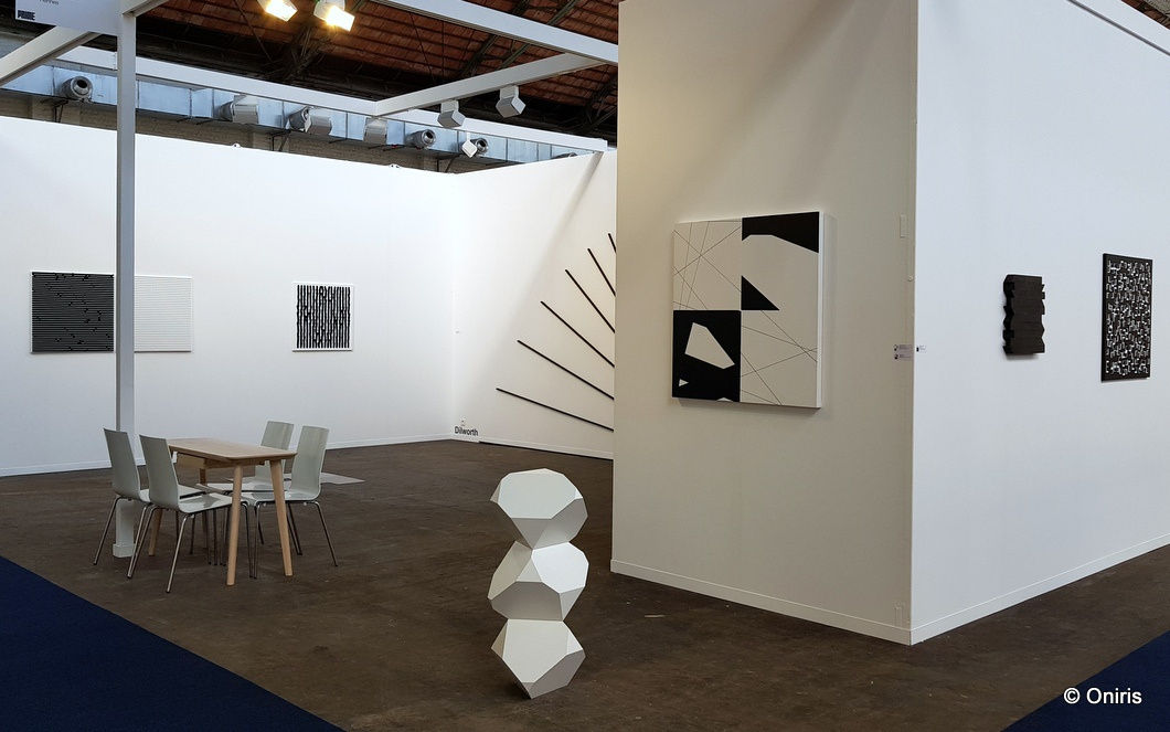 Vera Molnar, Norman Dilworth et François Morellet @ Art Brussels 2016 - Tour & Taxis