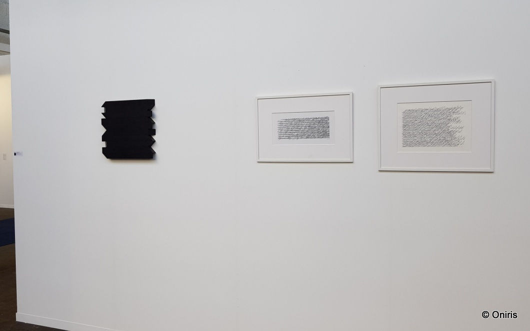 Vera Molnar et Norman Dilworth @ Art Brussels 2016 - Tour & Taxis