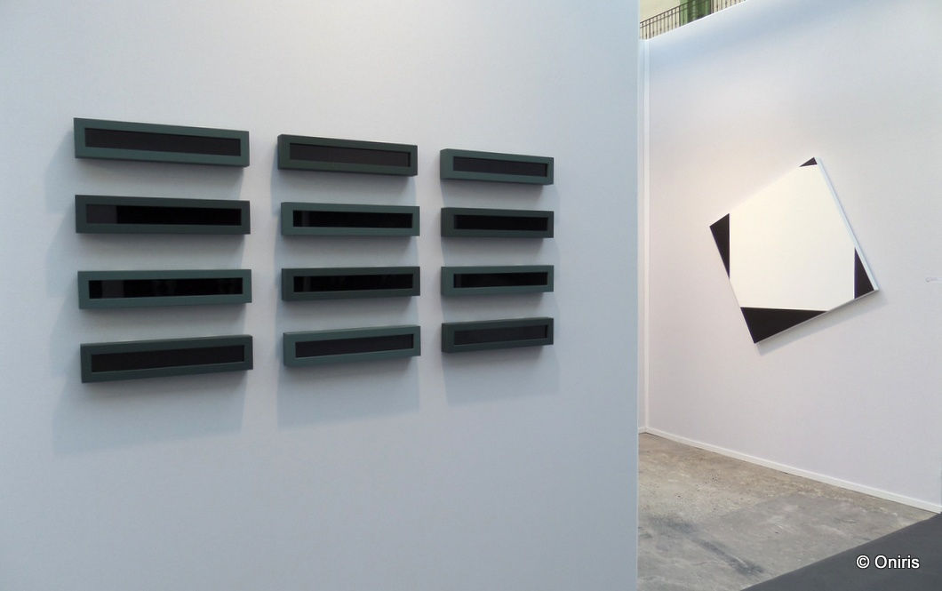 François Perrodin + François Morellet @ Art Paris 2016