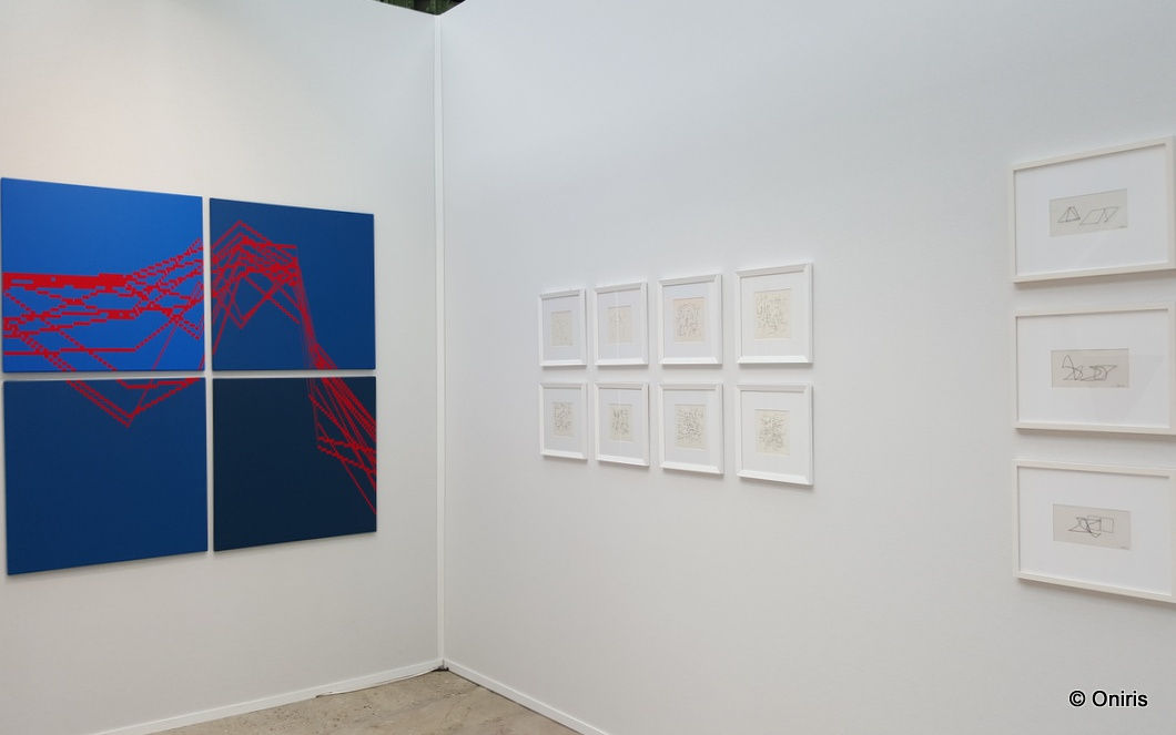 Vera Molnar @ Art Paris 2016