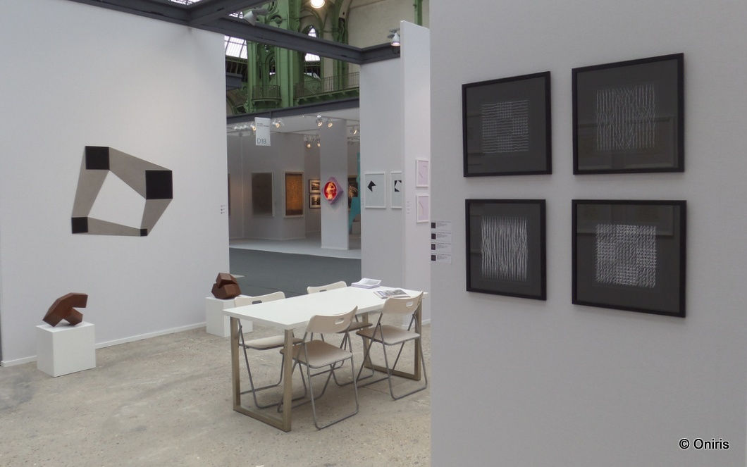 Norman Dilworth + Vera Molnar @ Art Paris 2016