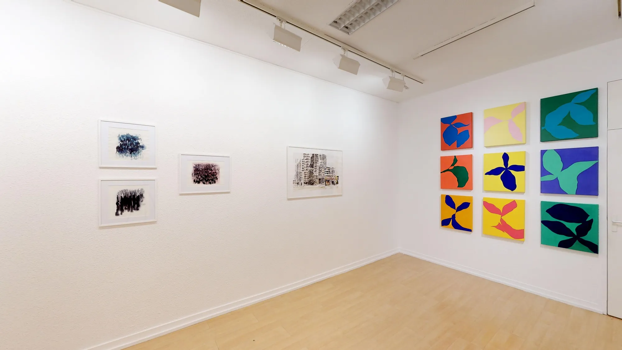 Petits Formats & Oeuvres sur Papier / exposition de groupe des artistes de la galerie / Oniris 2019-2020