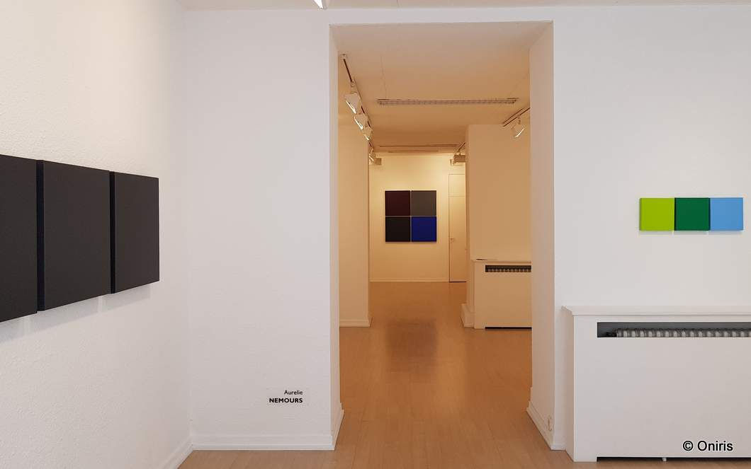 Aurelie Nemours / Polychromie, exposition personnelle / Galerie Oniris 2019