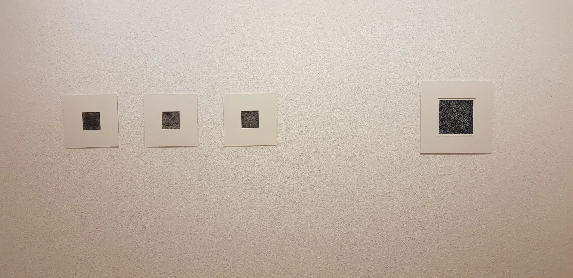 Ode Bertrand / Travaux en noir et blanc, exposition personnelle / Oniris 2018
