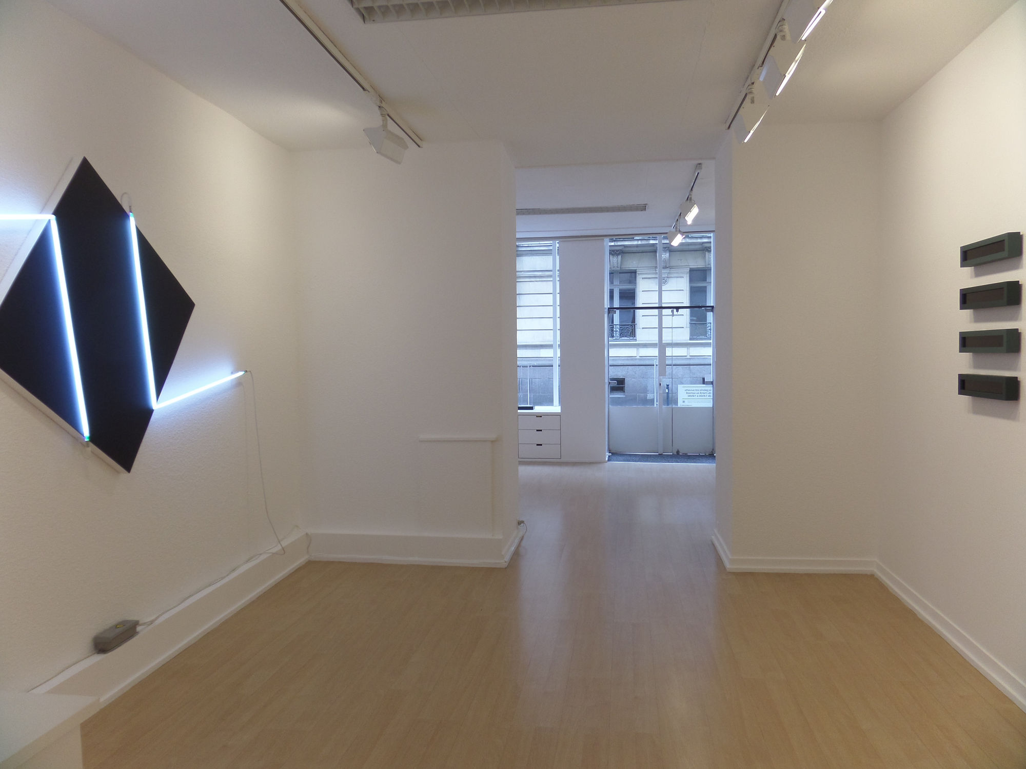 François Morellet + François Perrodin / 30 ans, non retrospectif! / exposition de groupe / Oniris 2017