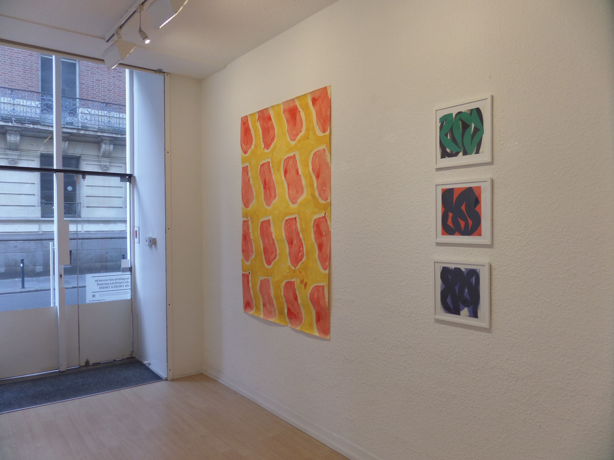 Petits Formats & Oeuvres sur Papier / exposition de groupe des artistes de la galerie / Oniris 2016-2017