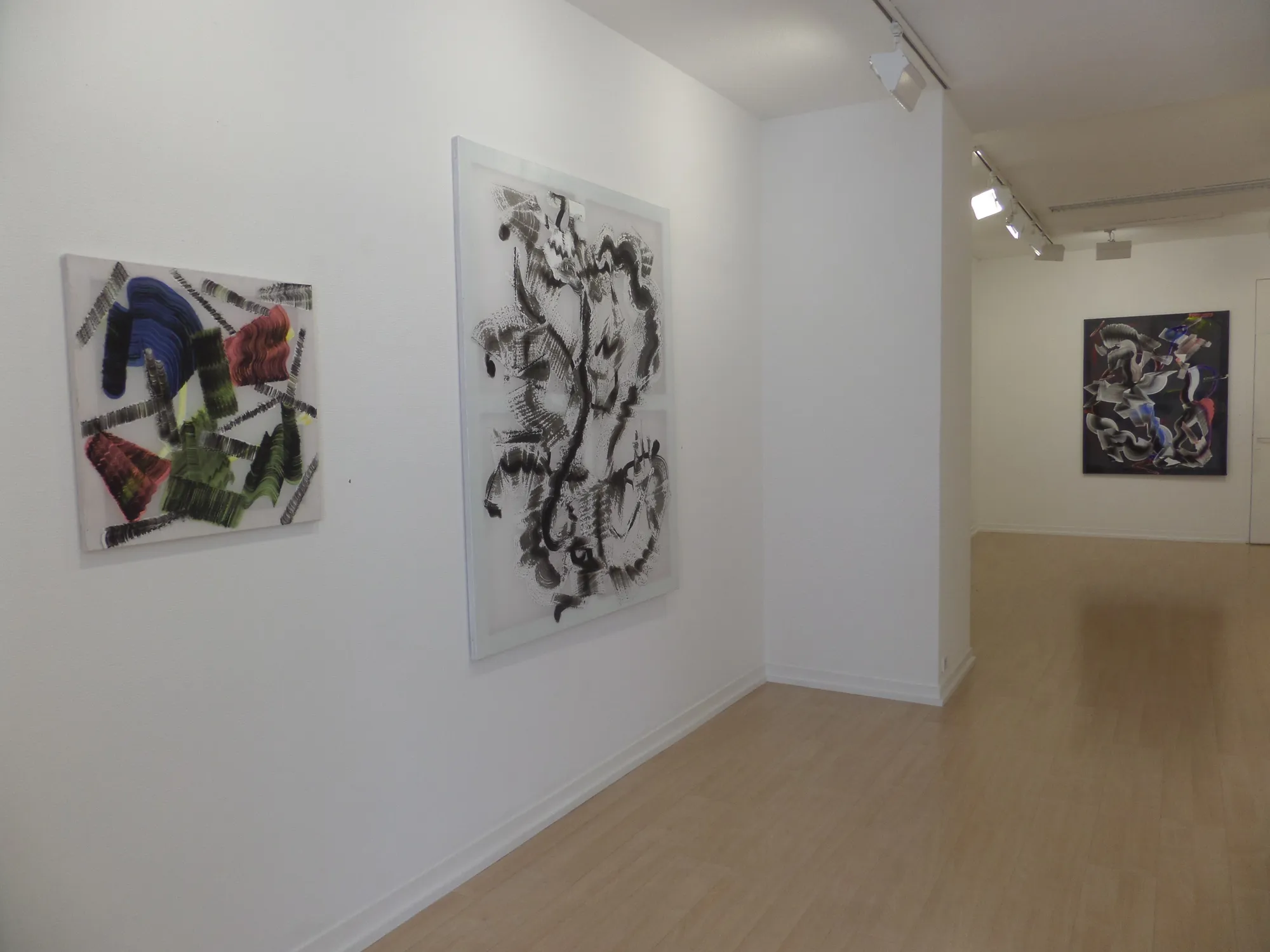 Christian Bonnefoi / Peintures et collage, exposition personnelle / Oniris 2015