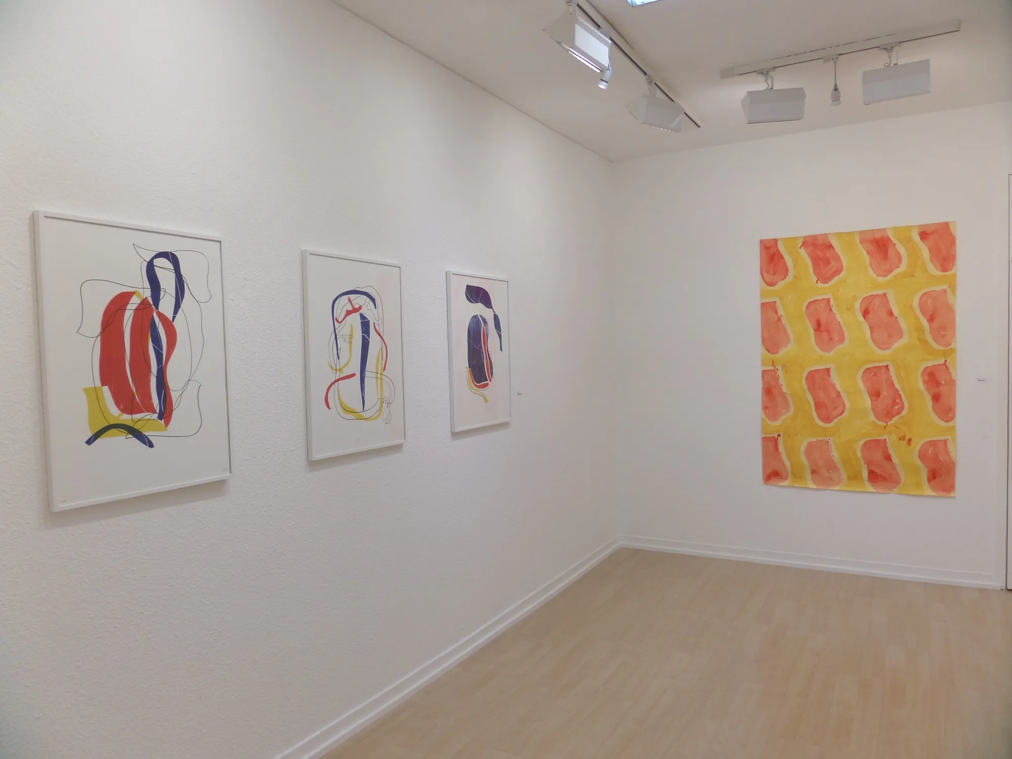 Petits formats & oeuvres sur papier / exposition de groupe des artistes de la galerie / Oniris 2014-2015