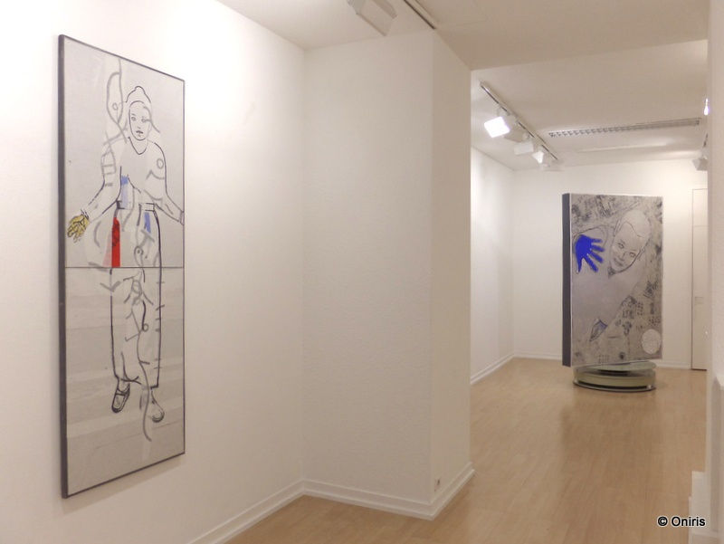 Pierre Antoniucci / Peintures & sculptures, exposition personnelle / Oniris 2015