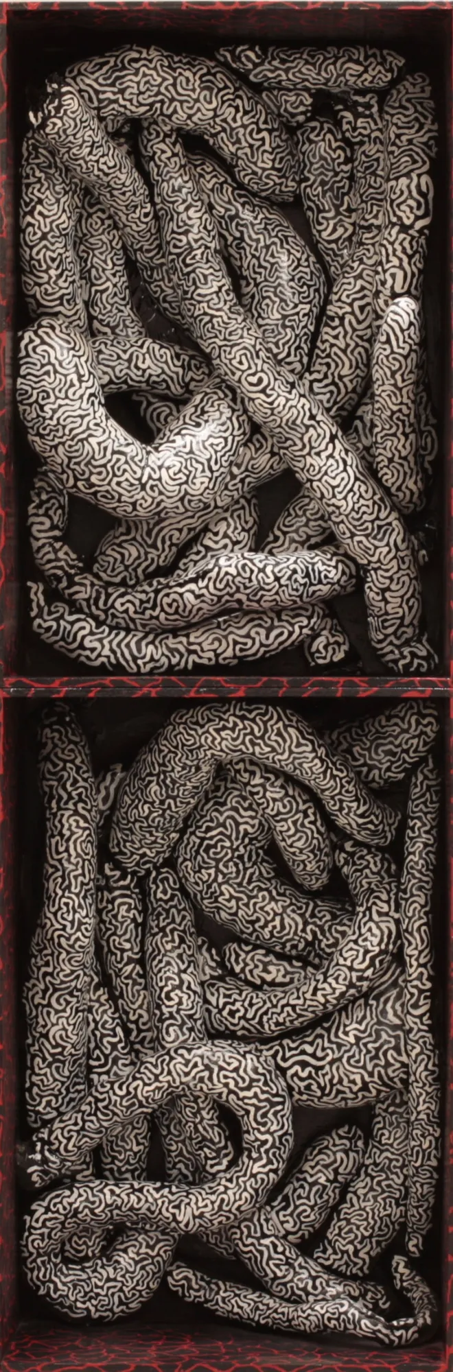 YAYOI KUSAMA The Night 1983 Mixed media 180 x 60.8 x 39.5 cm