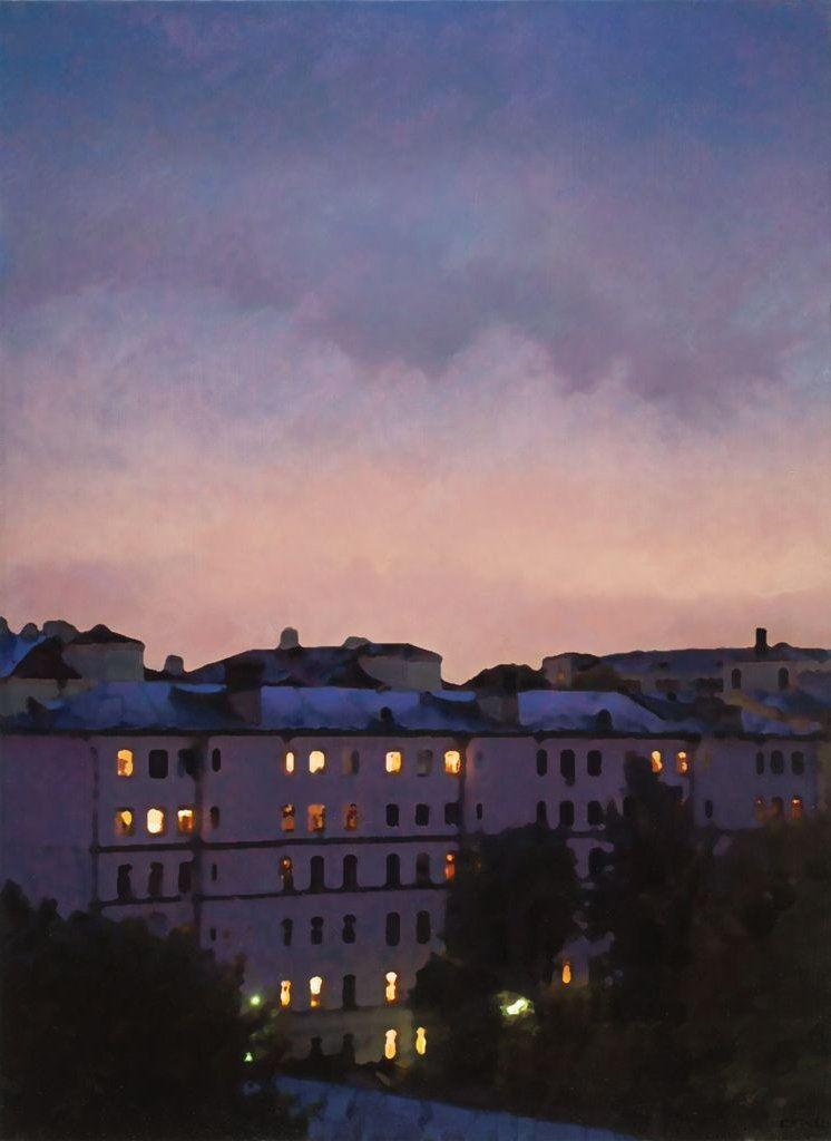 Semyon Faibisovich Dusk from the cycle MY YARD, 2012