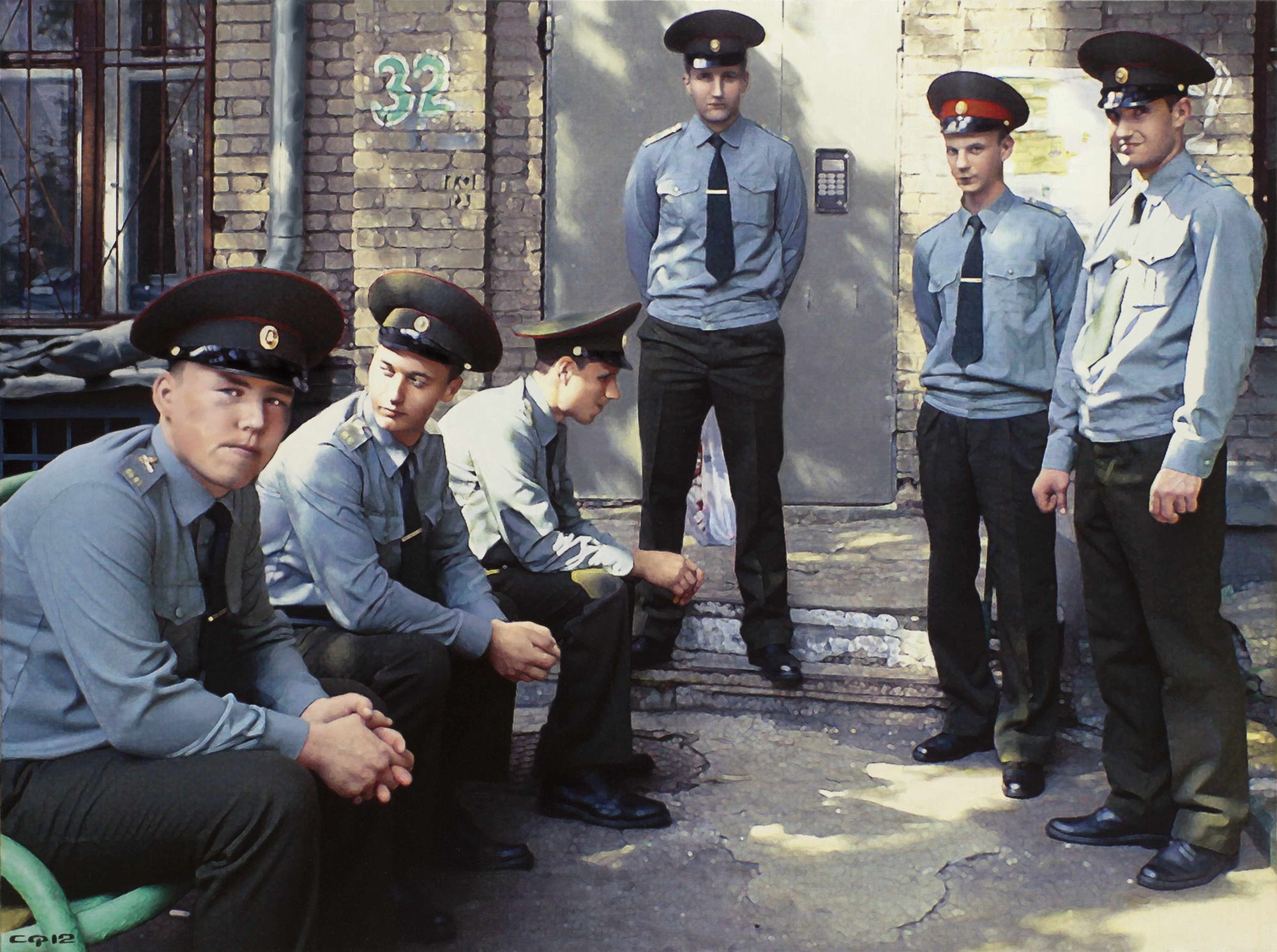 Semyon Faibisovich Servicemen from the cycle MY YARD, 2013