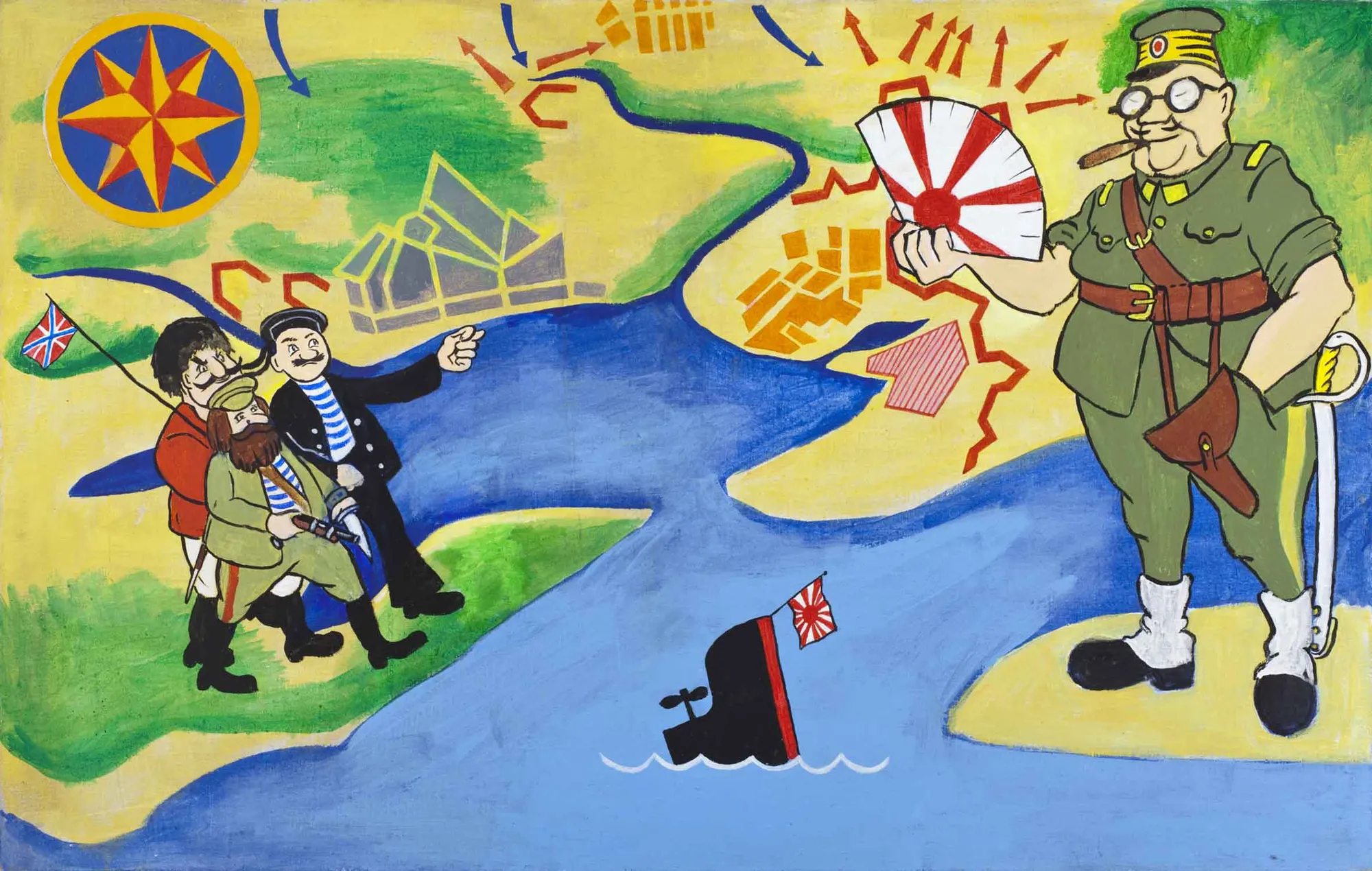 Constantin Zvezdochetov Map of port Arthur, 2010