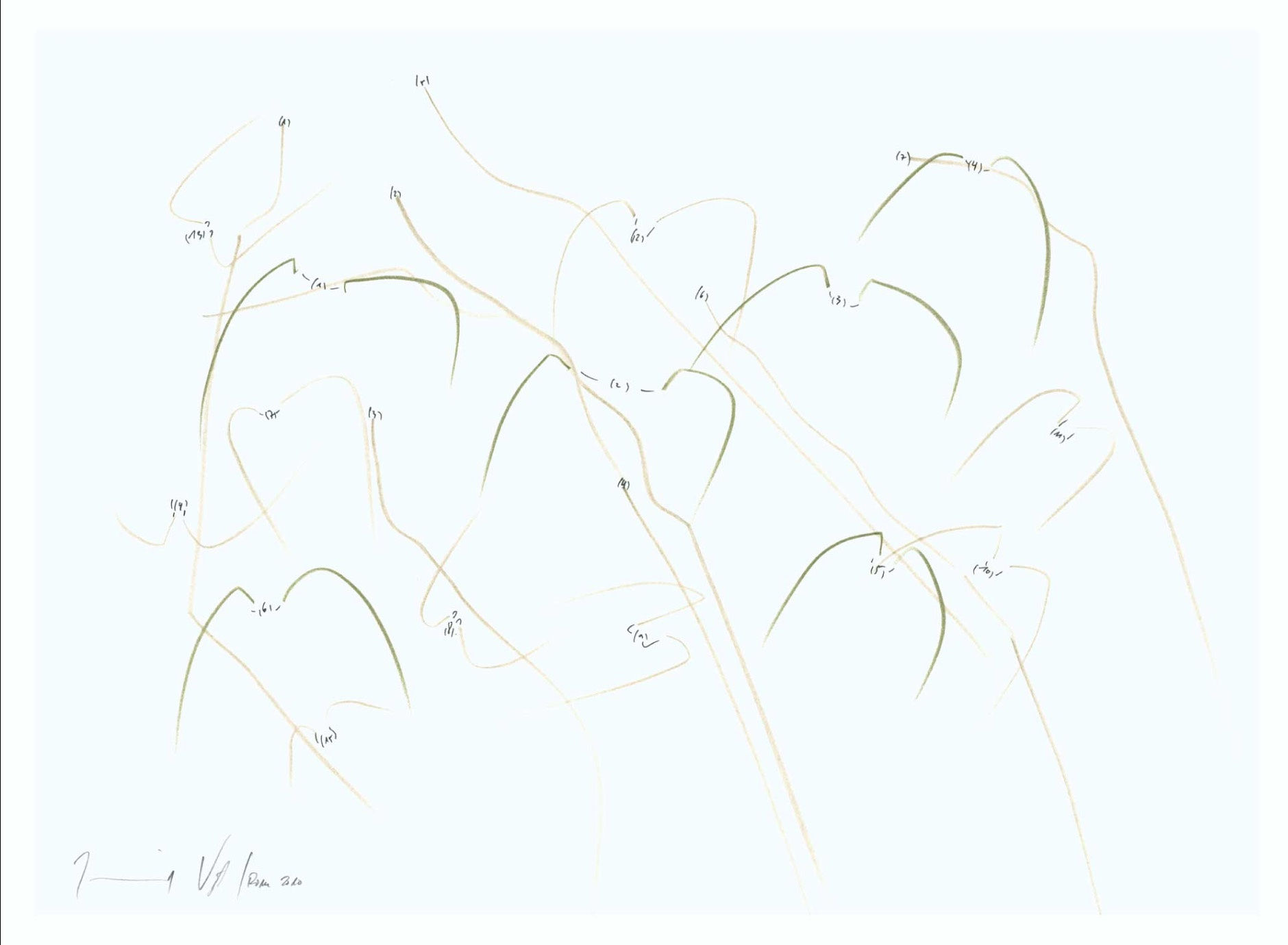 Jorinde Voigt Superdestination 3 (Weinlaub / Villa Massimo), 2010