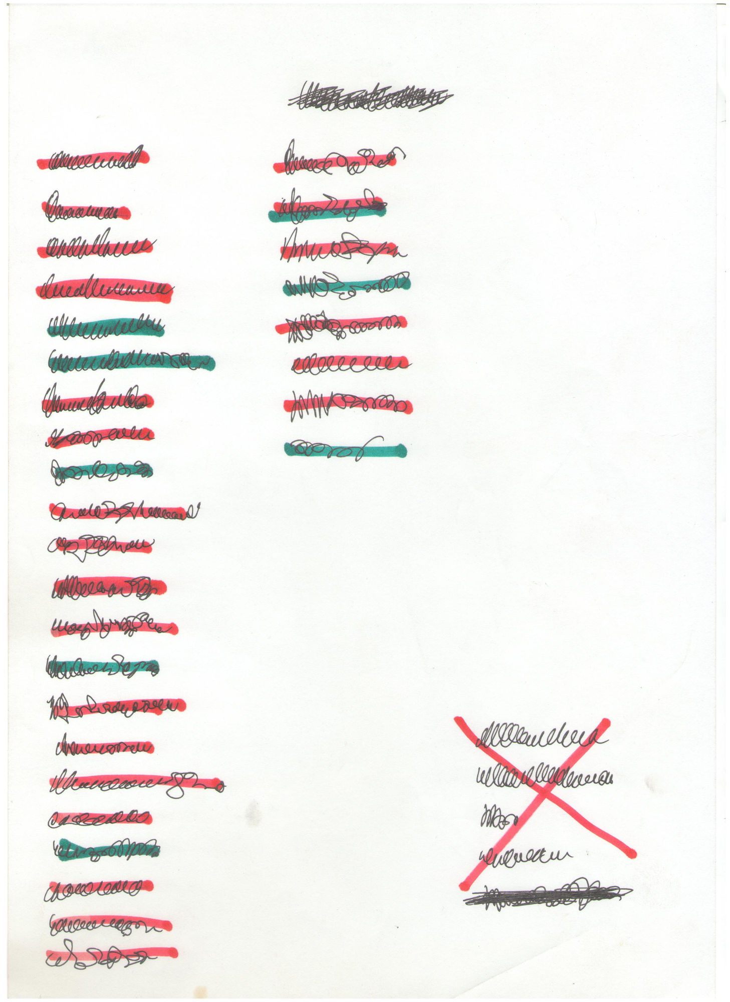 Alexey Kallima Lists, 2010