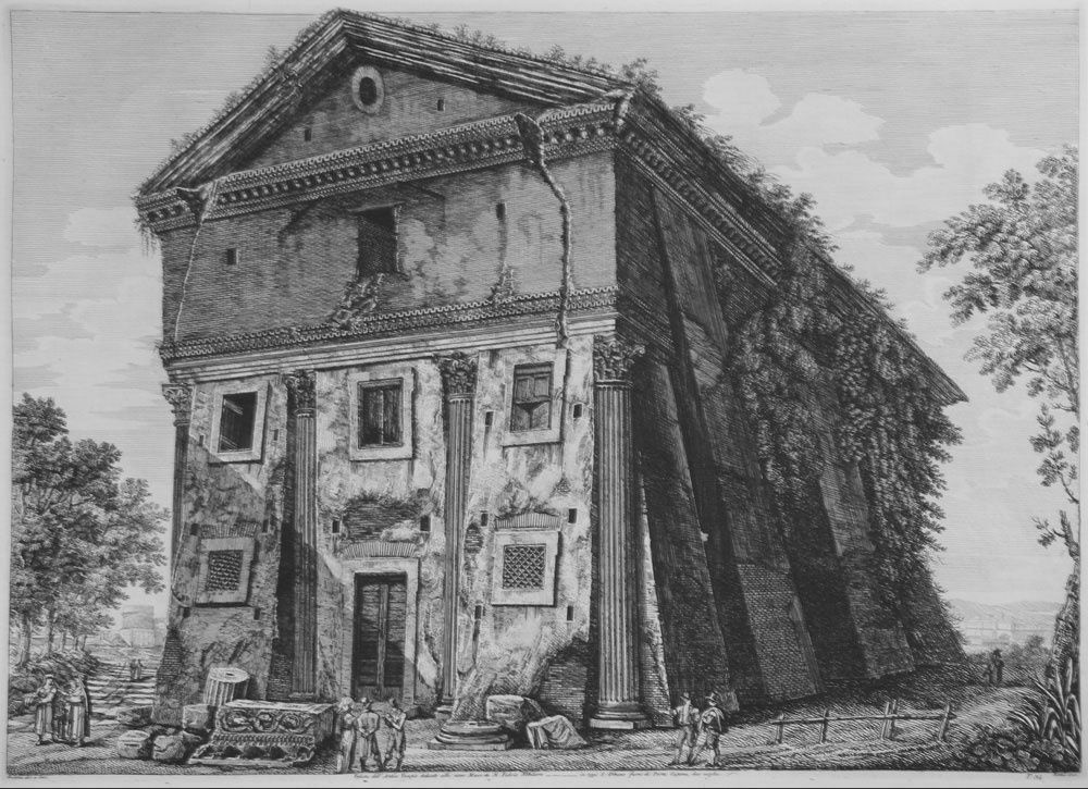 "Roman Antiquities" by Luigi Rossini (1790 - 1857)