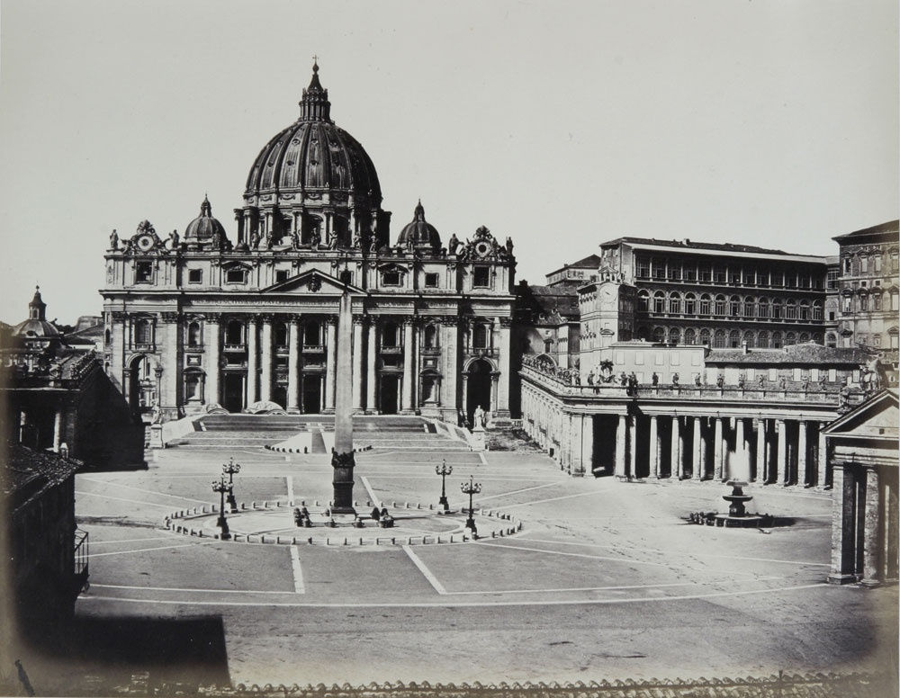 Rome seen by painters - photographers of the second half of the 19th century