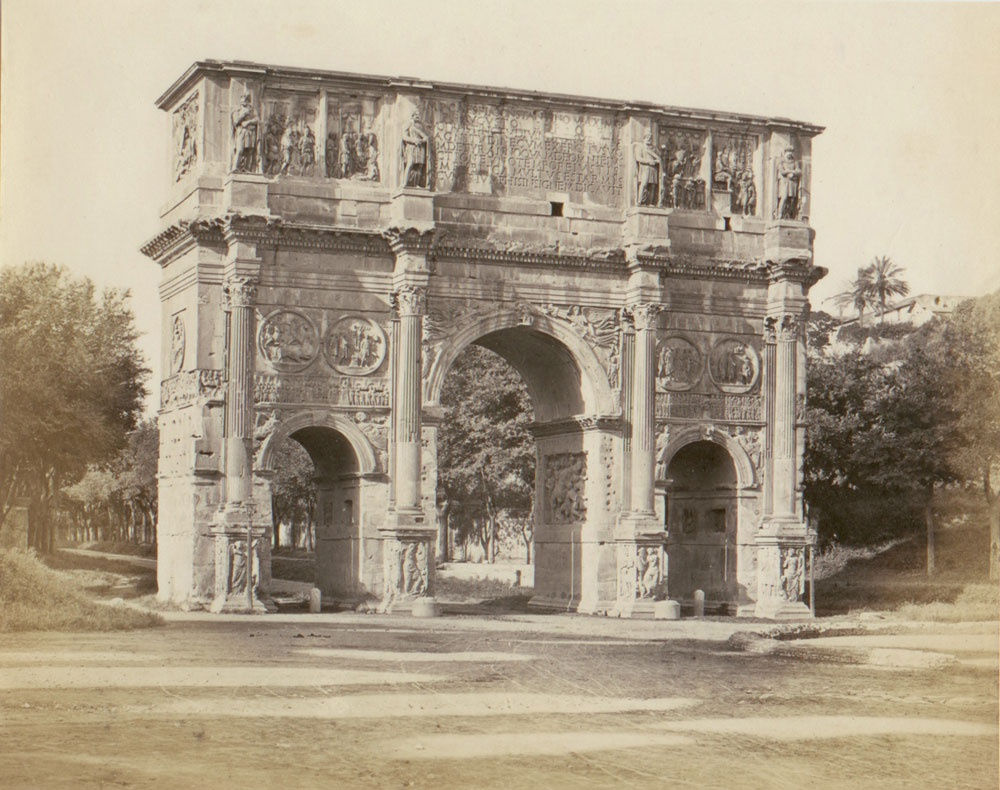 Rome seen by painters - photographers of the second half of the 19th century