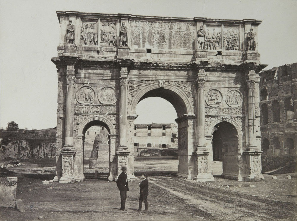 Rome seen by painters - photographers of the second half of the 19th century