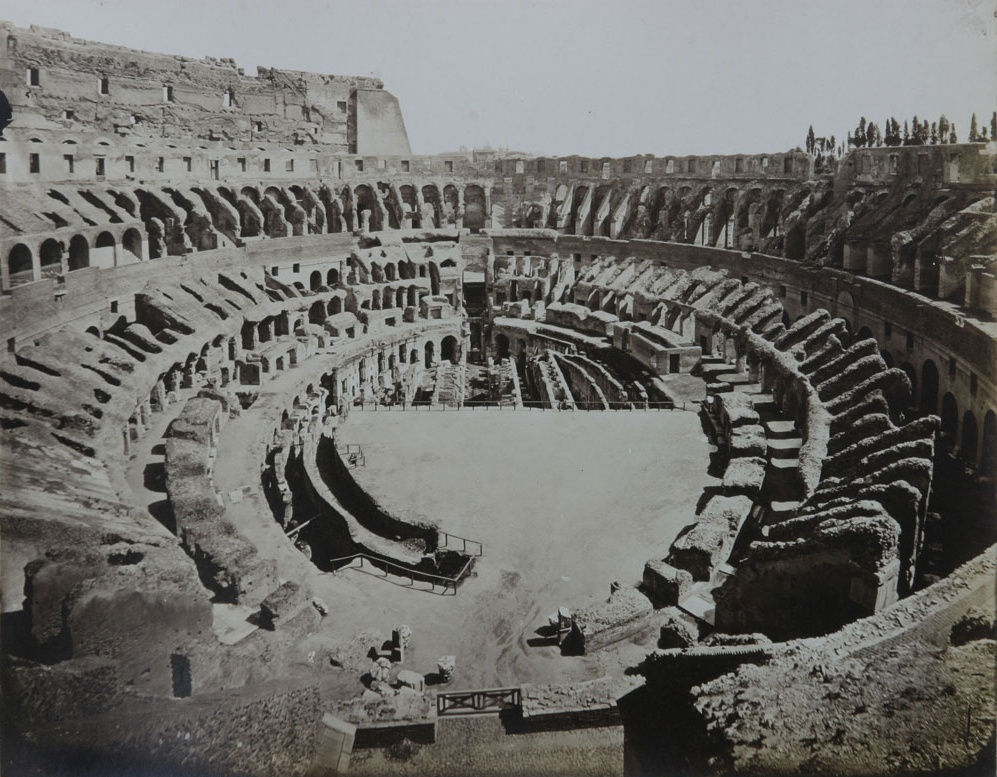 Rome seen by painters - photographers of the second half of the 19th century