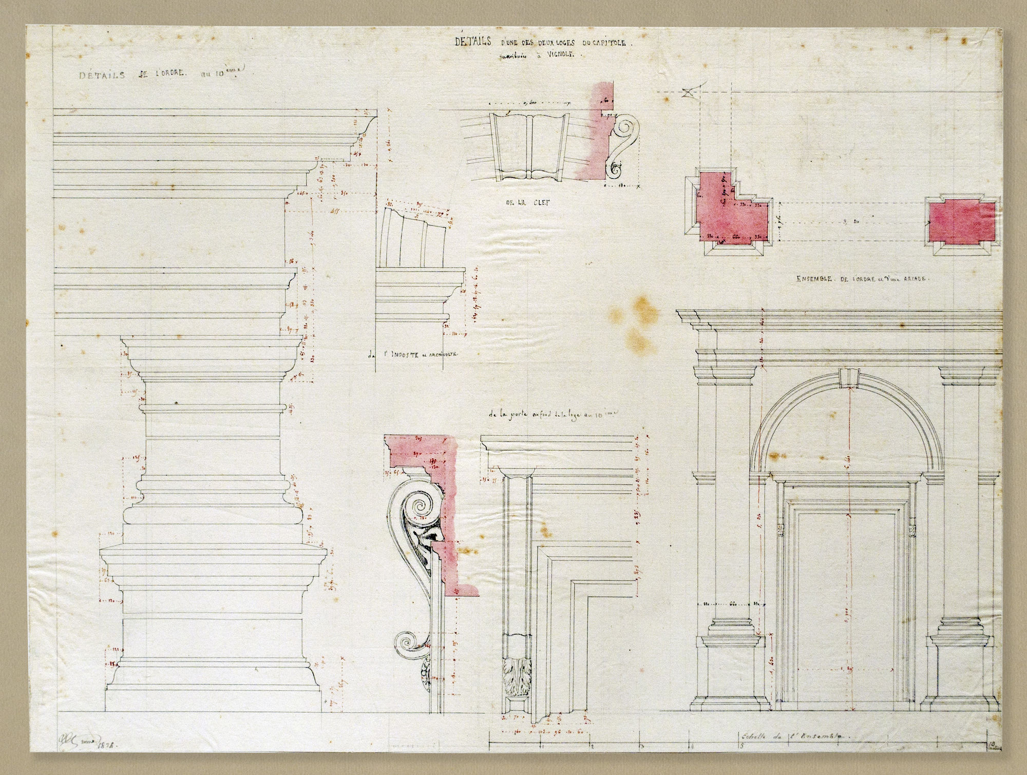 Drawings of Roman architecture (1795-1877). Part two