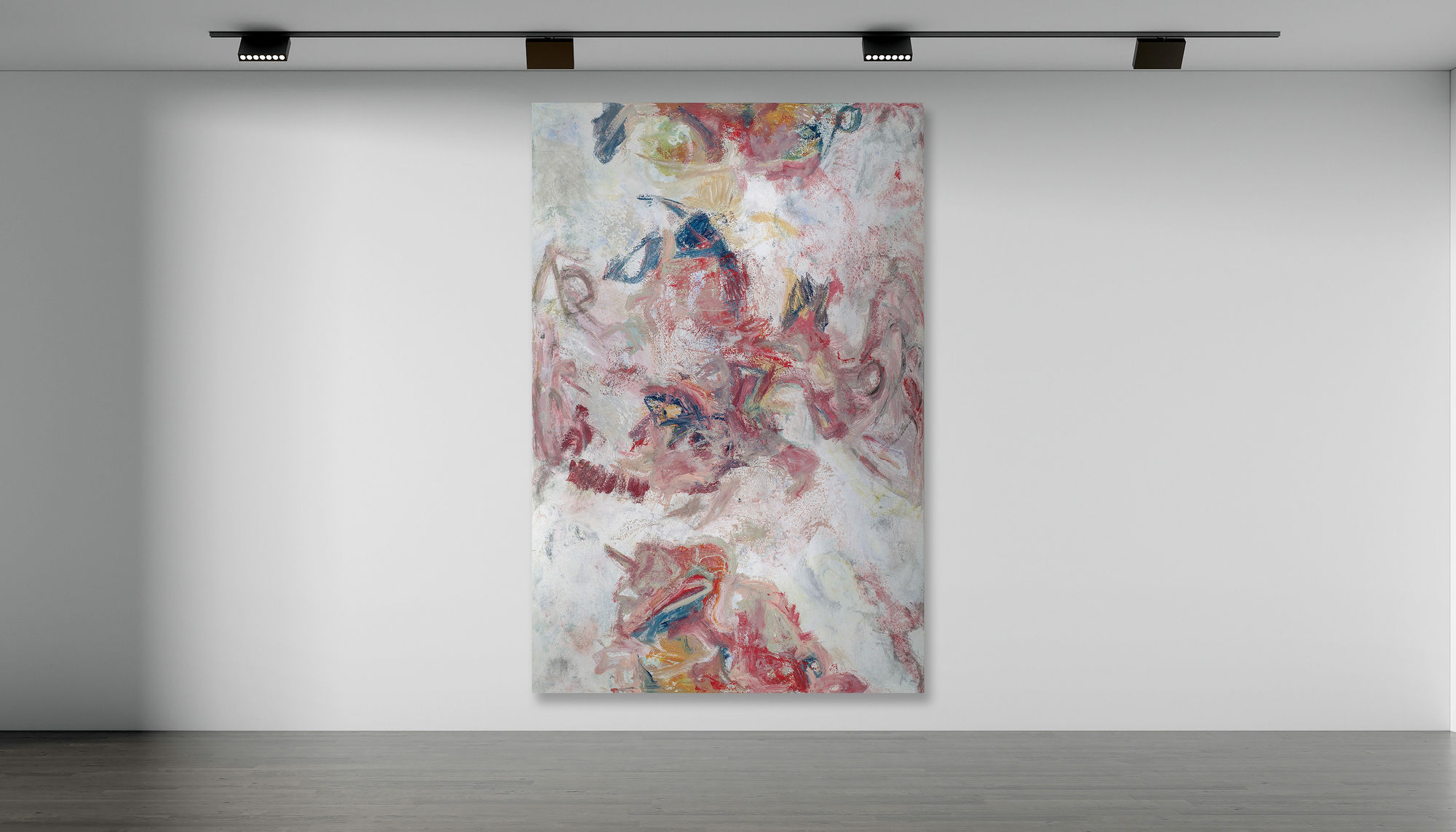 Patricia Qualls Finding Our True North, With Peace, 2020 Mixed Media on Canvas 108 x 72 in