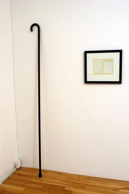 John Latour, Fragile, 2002, wood, 204 x 15 x 3 cm (80" x 6" x 1.25"), 3/3