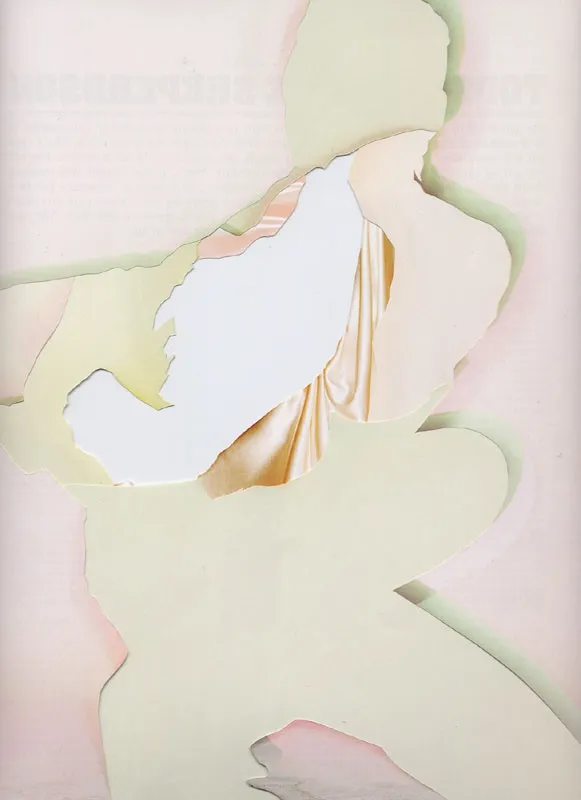 Paul Butler, World Without fashion, 2006, collage, 31 x 24 cm