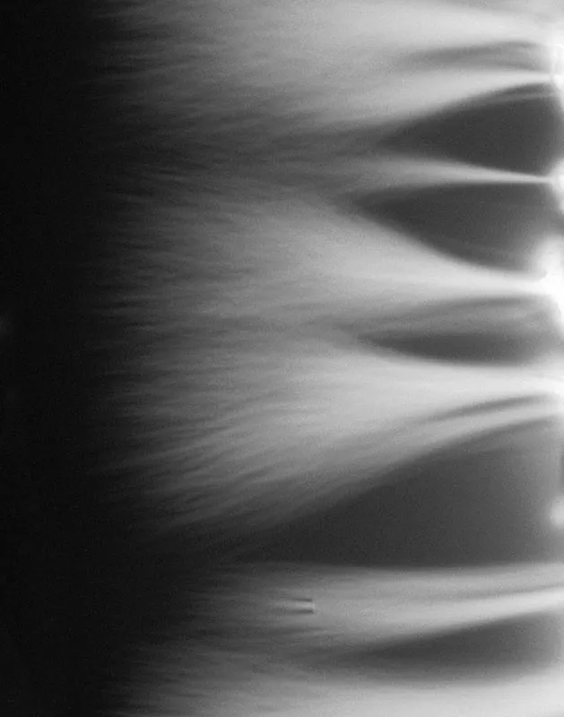 Marie-Jeanne Musiol, Miroir du cosmos # 5, 2006, impression numérique sur film transparent, 43 x 36 cm, édition de 7