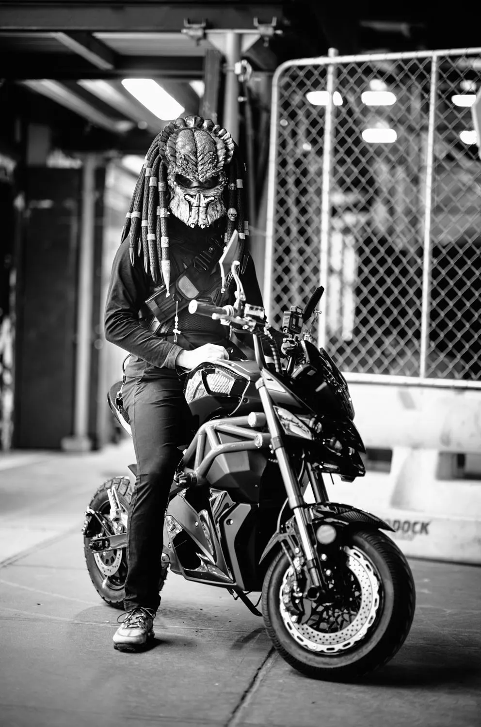 "MOTORBIKER ON 57TH STREET" NEW YORK CITY 2021 Picture by Phil Penman
