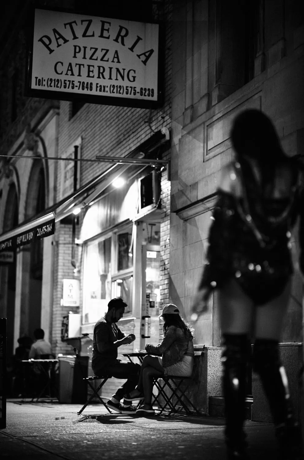 "PIZZA STORE, MIDTOWN" NEW YORK CITY 2021 Picture by Phil Penman