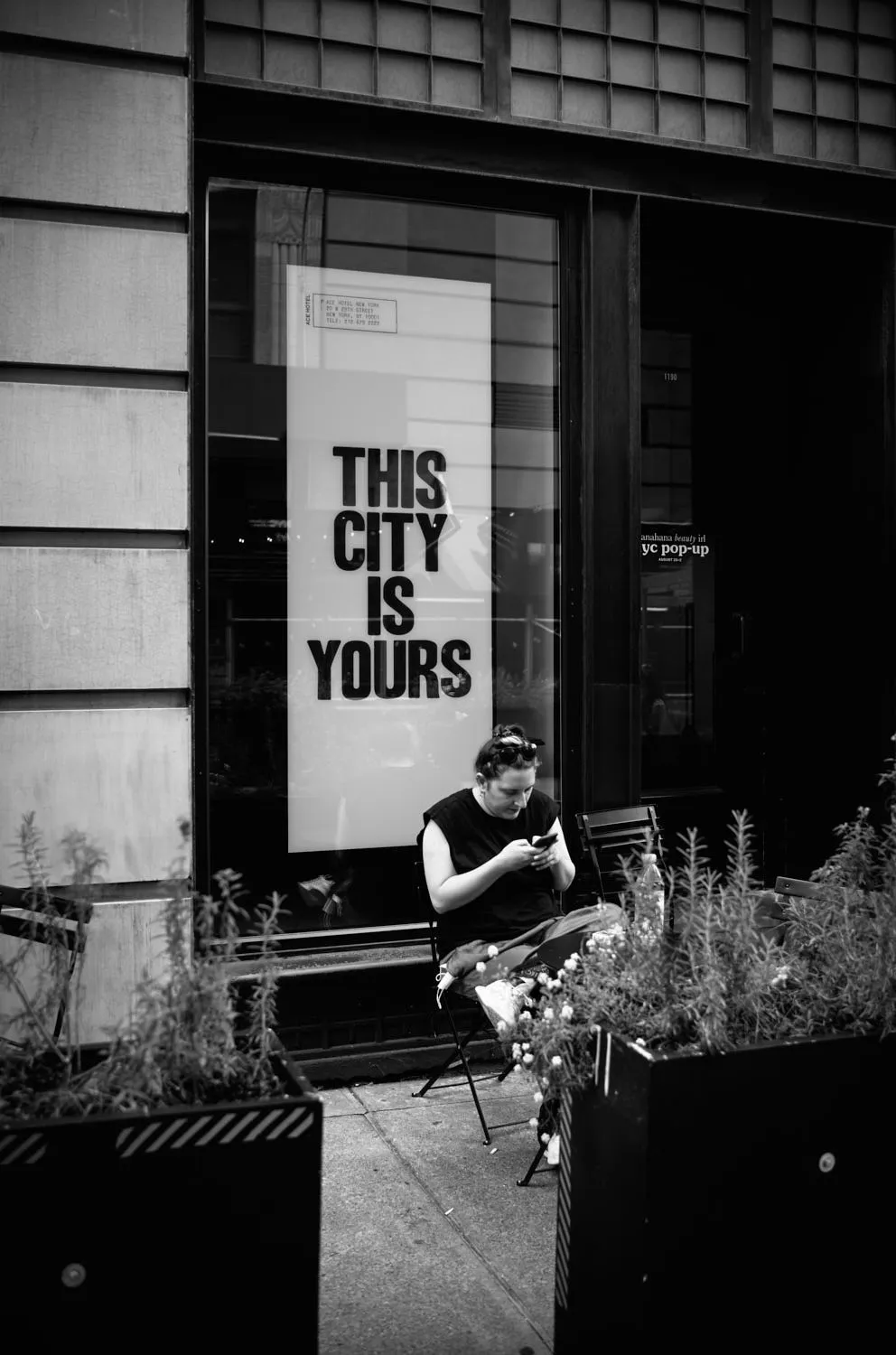 "THE CITY IS YOURS" NEW YORK CITY 2021 Picture by Phil Penman