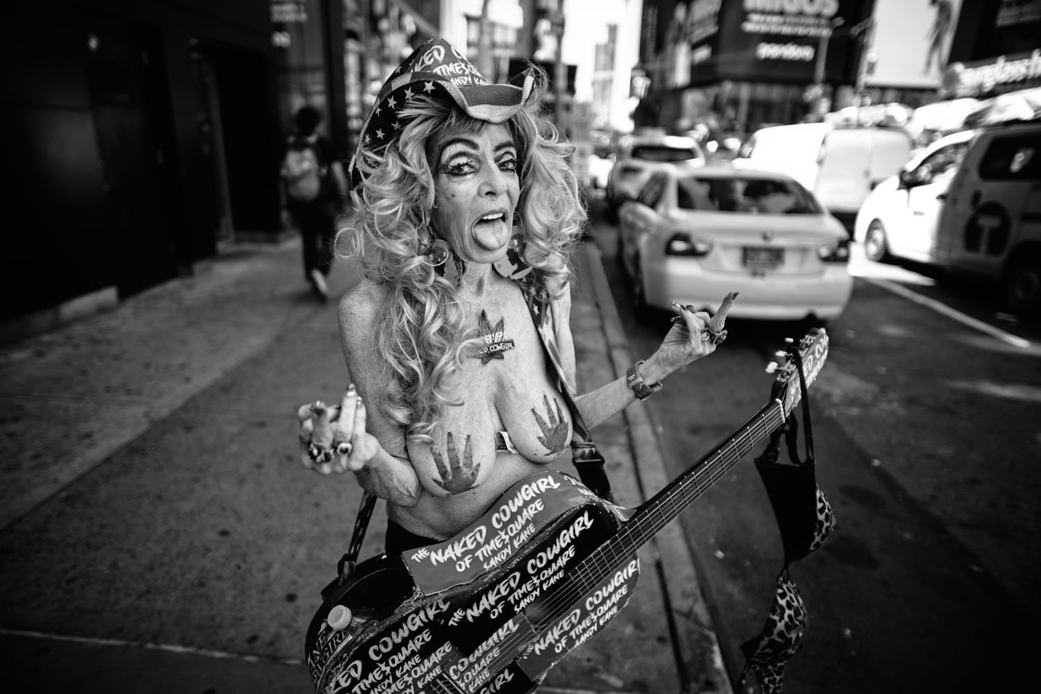 "THE NAKED COWGIRL" NEW YORK CITY 2021 Picture by Phil Penman