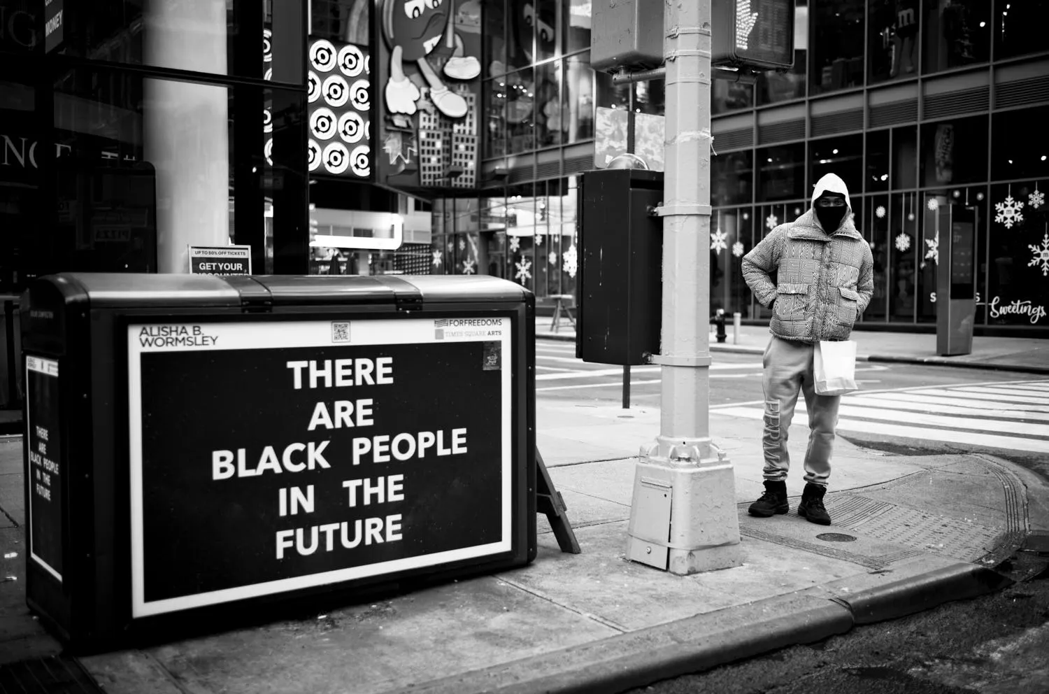 "THE FUTURE " NEW YORK CITY, 2021 Picture by Phil Penman