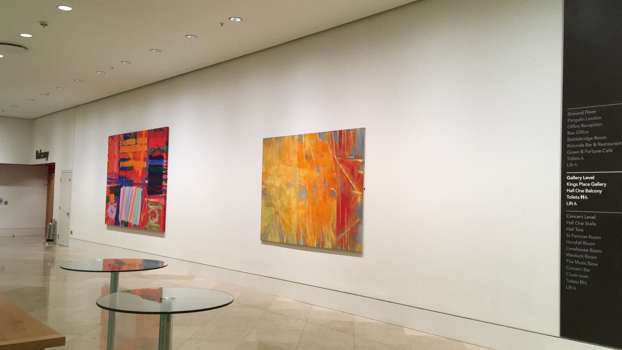 Albert Irvin and John Golding