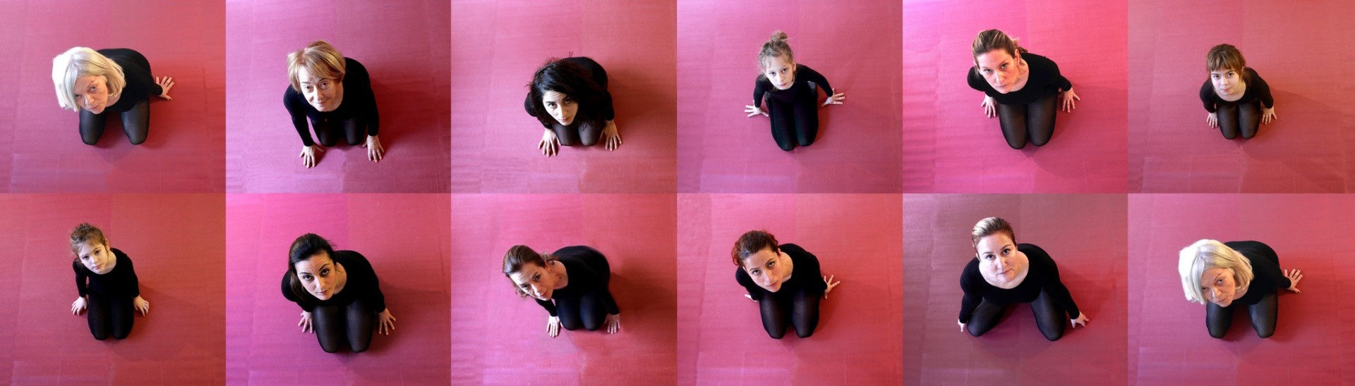 Passing On II (digital print) 2015 4"12' double channel video