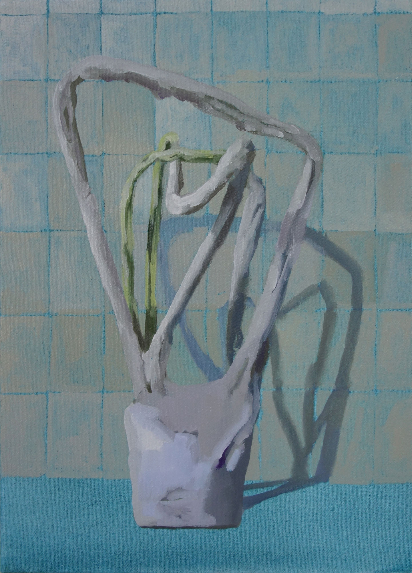 a planets bond-a homage to Emily Dickinson-33x24cm-2018-oil on canvas