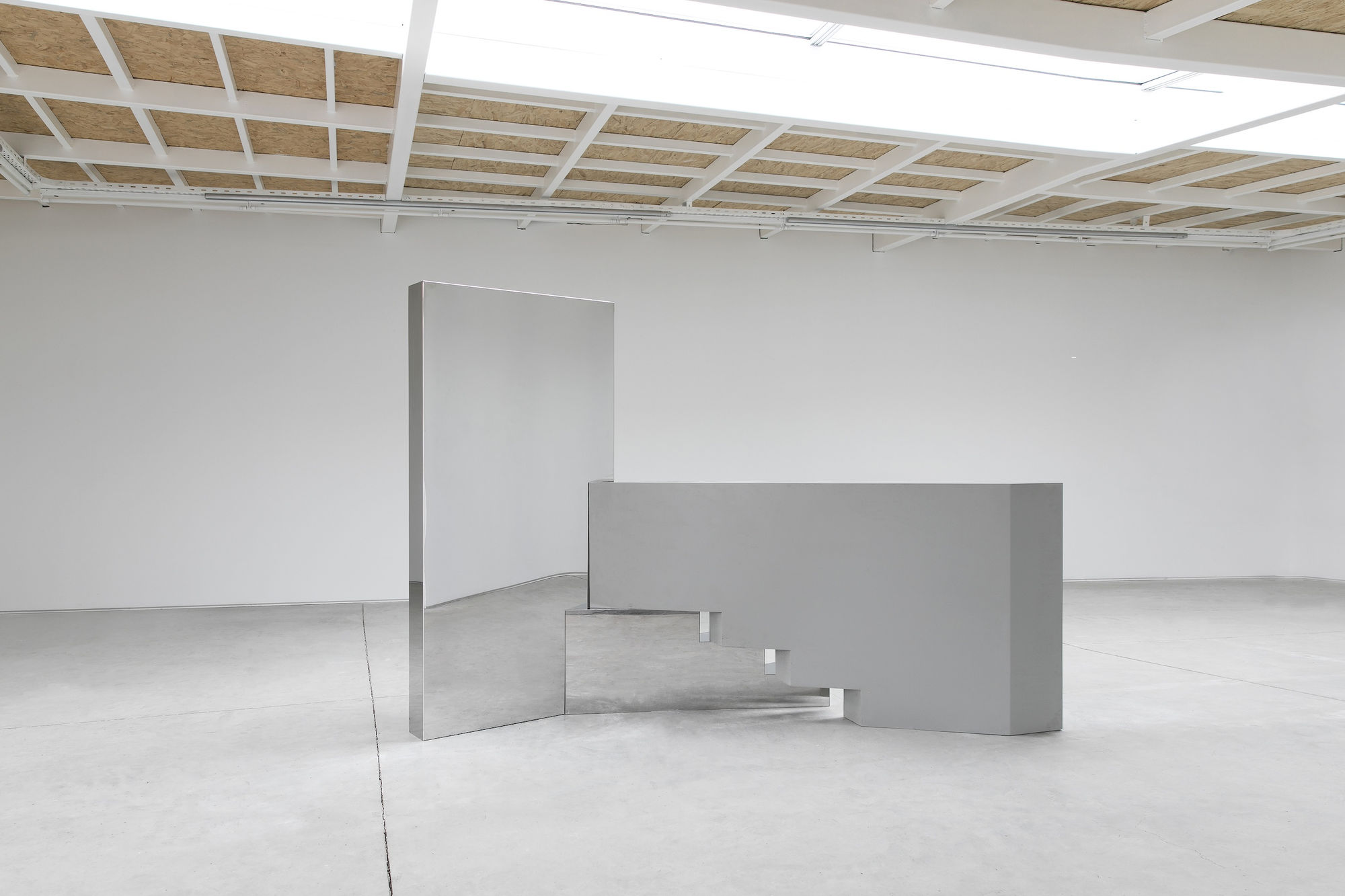 Mehmet Ali Uysal Don't Abandon Me Series 2019 Stainless steel, metal 180 x 257 x 140cm