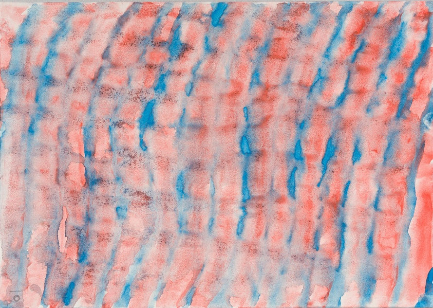 İz Öztat From the series In the Rivers North of the Future 2014-2017 Watercolour and mixed media on paper 37 x 27 cm (Framed)