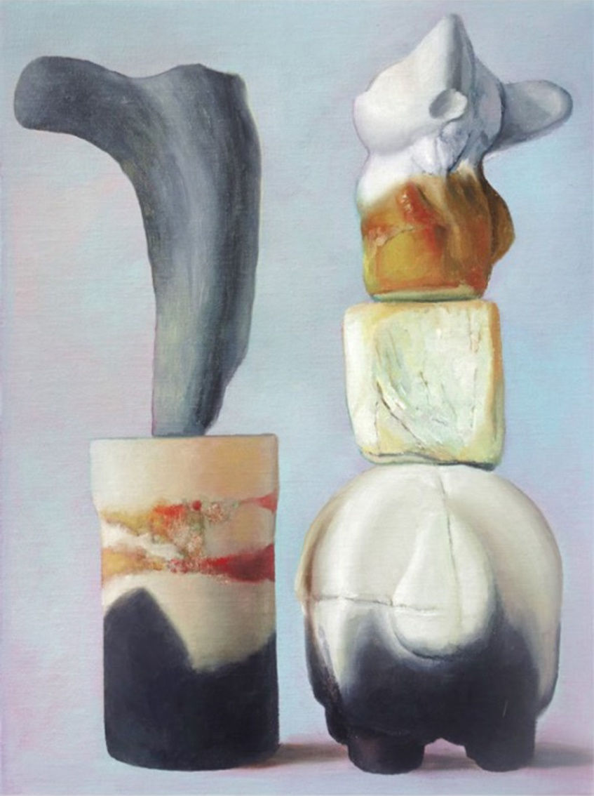 Maude Maris, Mesure, 2020, Oil On Canvas, 40 X 30 cm.