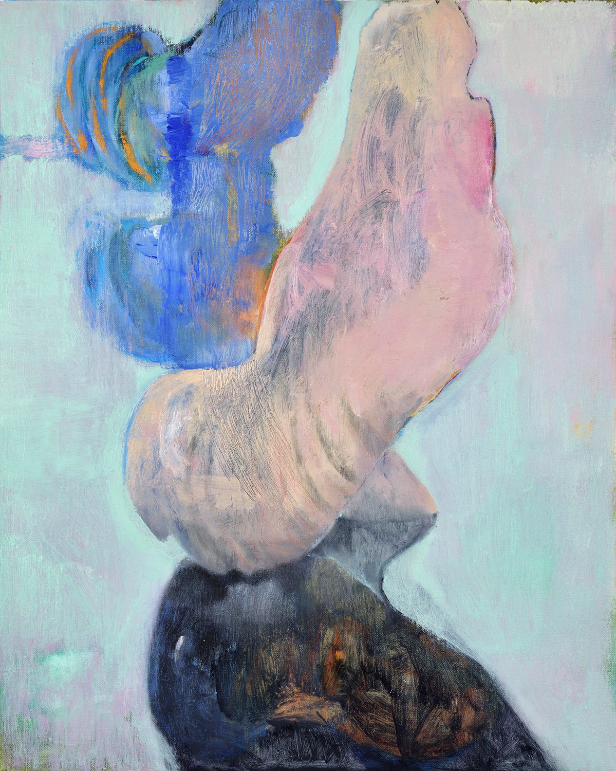 Blush 2021 Oil on canvas 41 x 33 cm