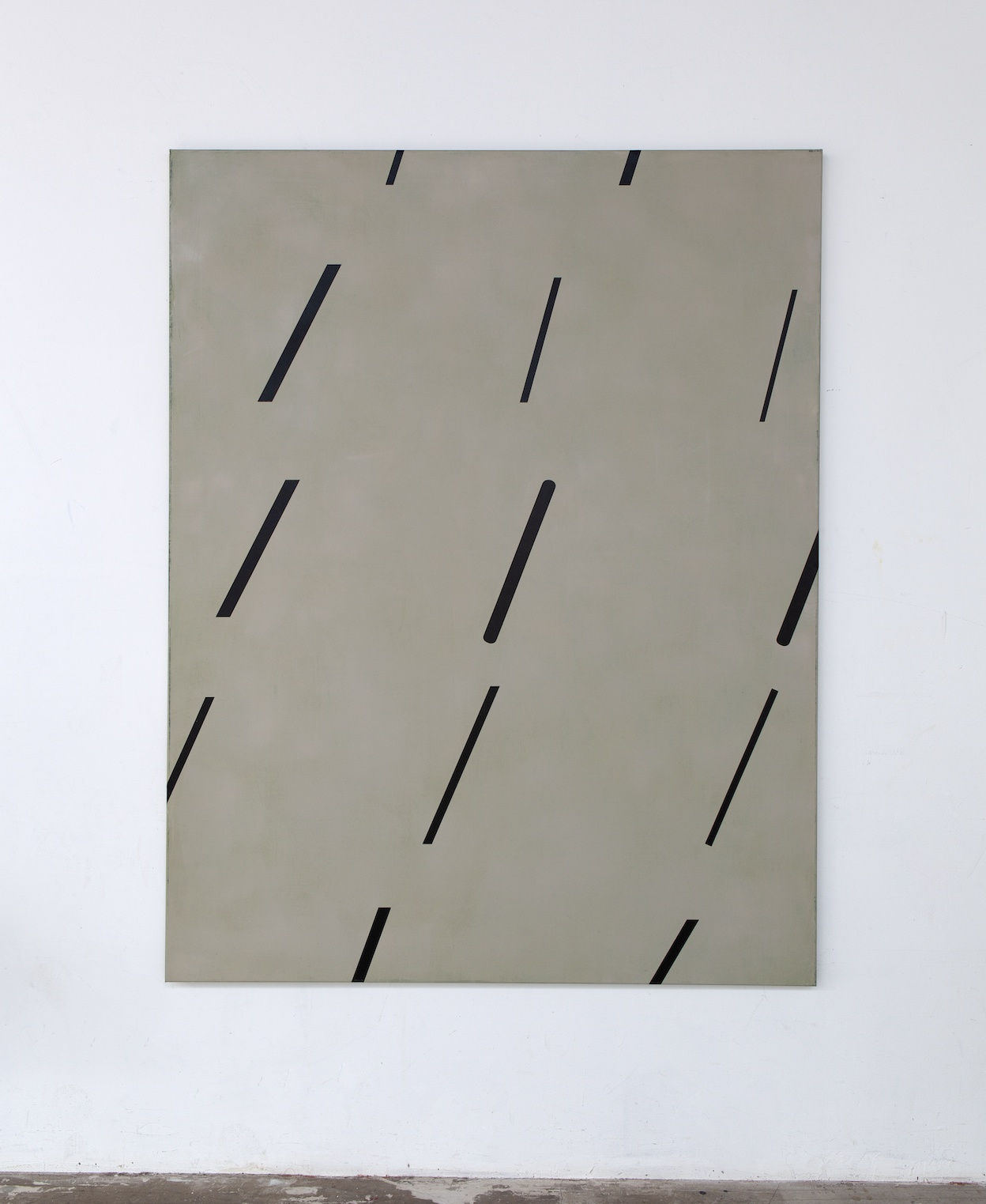 NEW BEAR CEREMONIALISM 2018 Oil on linen 125cm x 160cm